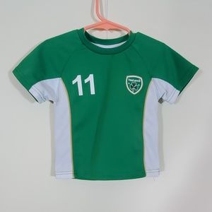 Dunnes Ireland Soccer/rugby jersey SZ 18-23 months